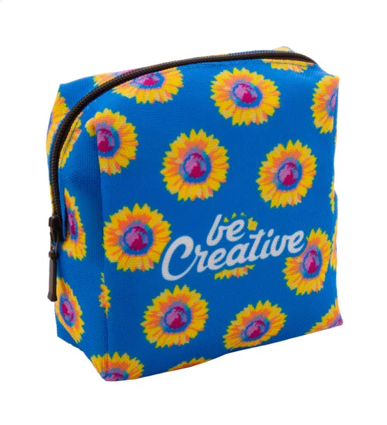 CreaBeauty Square S custom cosmetic bag Black White