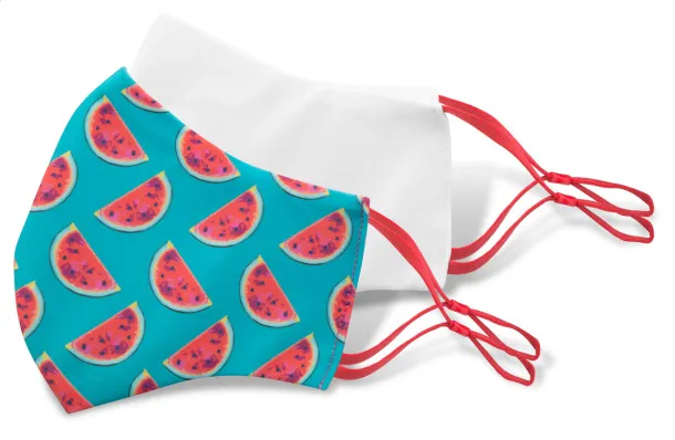 CreaMask Adjust custom face mask Red