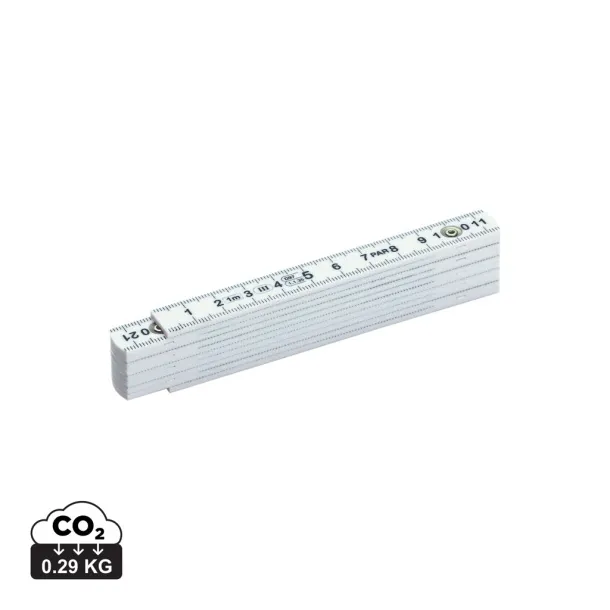  Fibreglass folding rule - XD Collection White