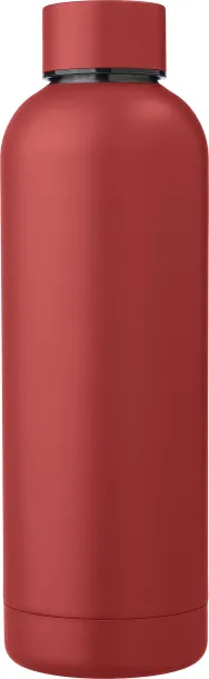 ISAIAH Recycled stainless steel bottle burgundy
