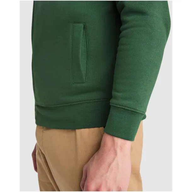 Ulan unisex full zip sweater - Roly Garnet