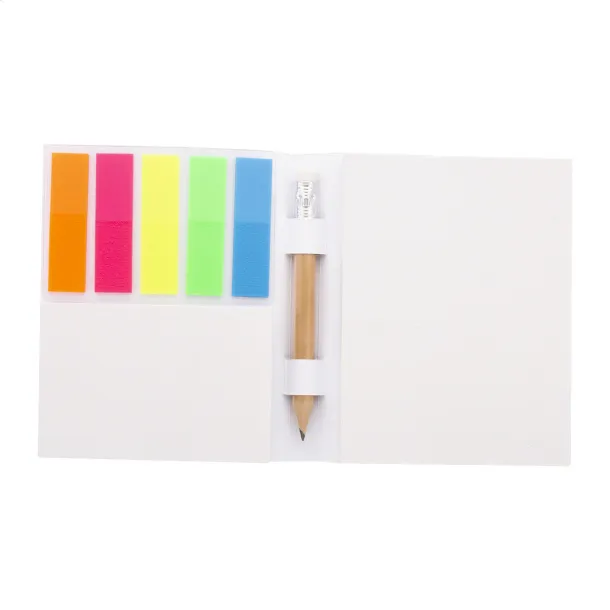 CreaStick Combo Plus custom sticky notepad White