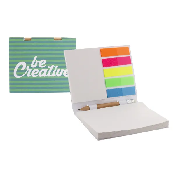 CreaStick Combo Plus custom sticky notepad White