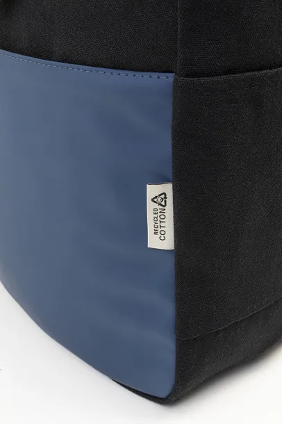 Blakkan Back ruksak od recikliranog canvas platna, 15" Plava