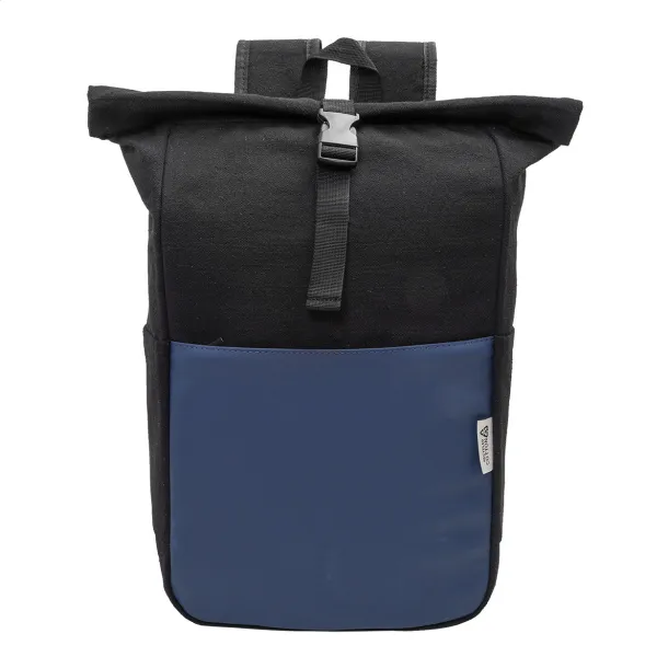 Blakkan Back ruksak od recikliranog canvas platna, 15" Plava