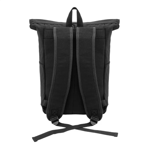 Blakkan Back ruksak od recikliranog canvas platna, 15" Siva