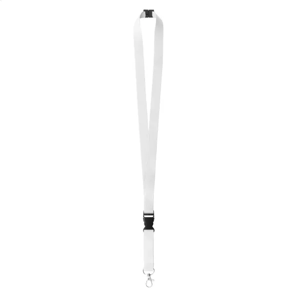 Subyard C Safe custom sublimation lanyard White