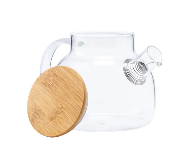 Talia glass teapot Natural