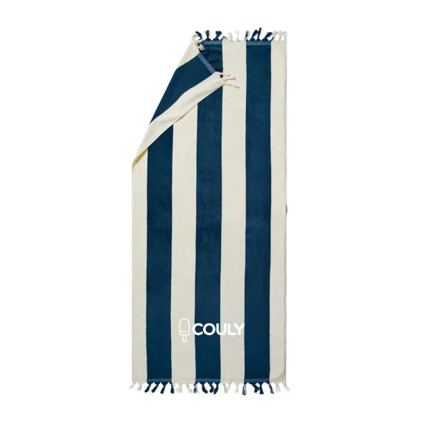  VINGA Valmer ručnik za plažu, 450 g/m2 - Vinga navy 11-0606 TCX