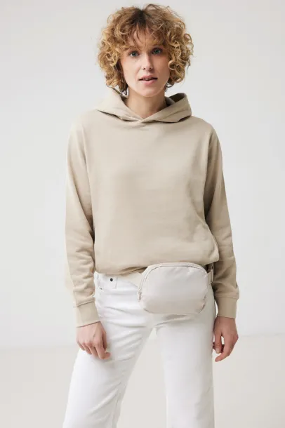 Iqoniq Yengo recycled cotton hoodie with sidepockets - iqoniq desert