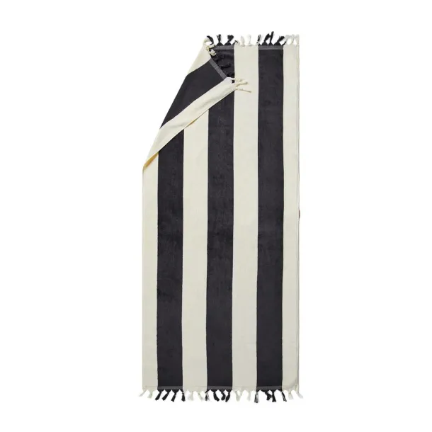  VINGA Valmer beach towel - Vinga Black 11-0606 TCX