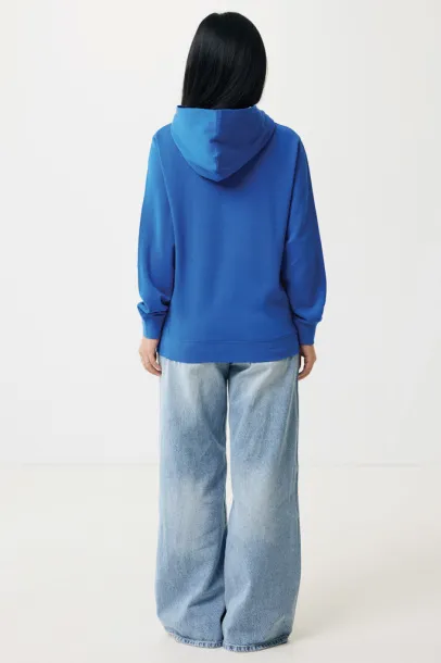 Iqoniq Yengo unisex hoodie od recikliranog pamuka s bočnim džepovima, 280 g/m² - iqoniq Kraljevski plava