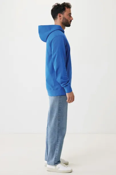 Iqoniq Yengo recycled cotton hoodie with sidepockets - iqoniq Kraljevski plava