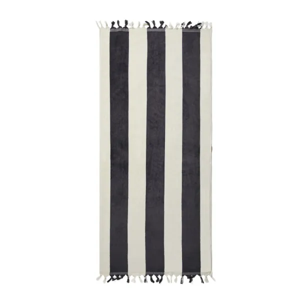  VINGA Valmer beach towel - Vinga Black 11-0606 TCX