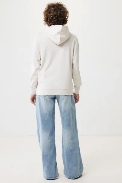 Iqoniq Yengo unisex hoodie od recikliranog pamuka s bočnim džepovima, 280 g/m² - iqoniq ivory white