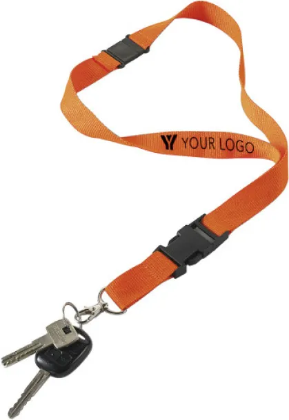  Polyester (300D) lanyard and key holder Bobbi