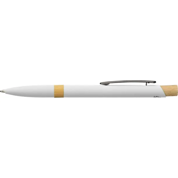 Calandra Recycled aluminium ballpen Bijela