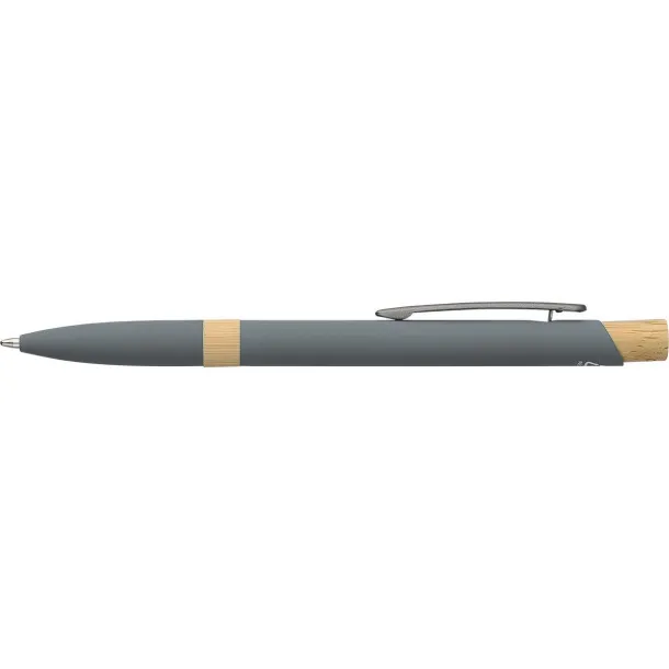 Calandra Recycled aluminium ballpen grey