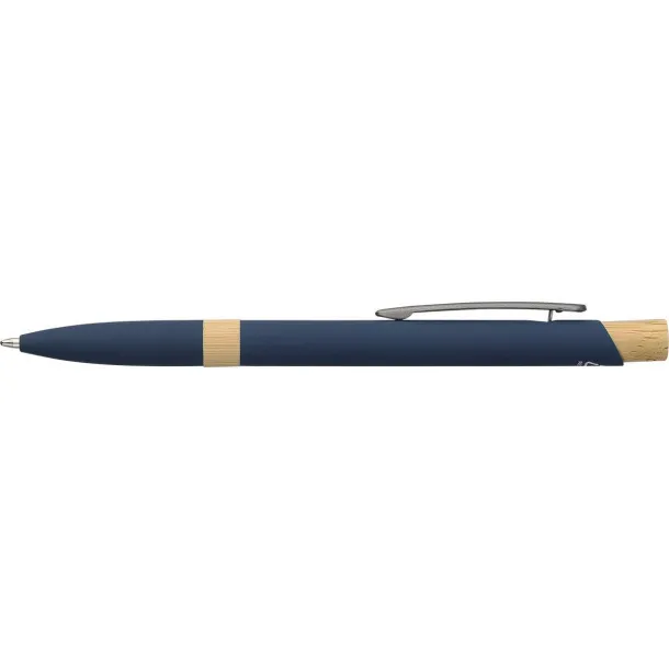 Calandra Recycled aluminium ballpen Plava