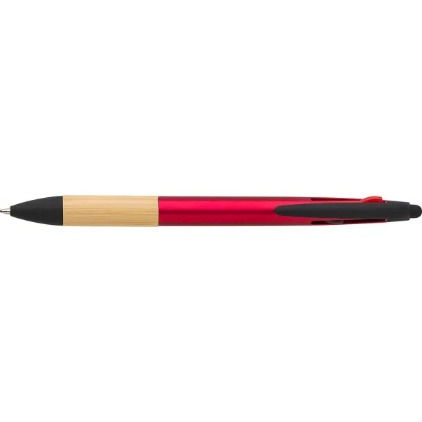 Malachi ABS 3 Color ink ballpen  Crvena