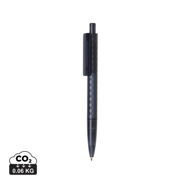 X3 GRS recycled PC plastic pen frosted - XD Collection navy