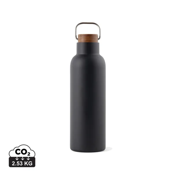  VINGA Ciro RCS recycled vacuum bottle 800 ML - Vinga Black