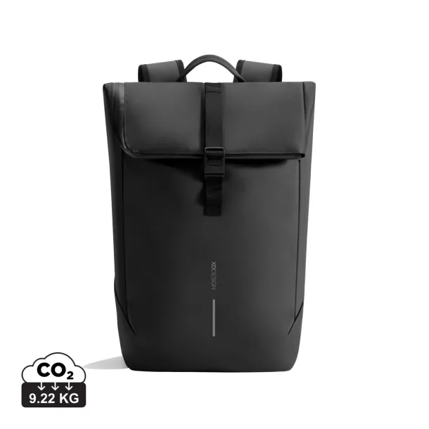 Urban Water Resistant Flap-top Backpack - XD Design Black Grey