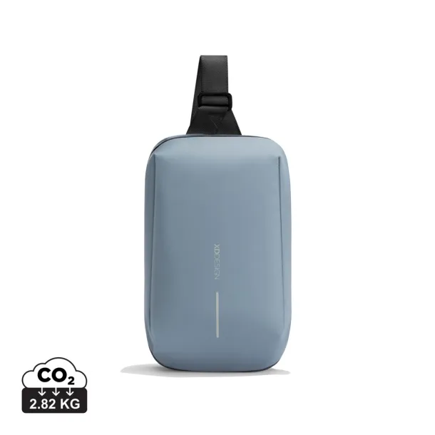 Urban Sling vodootporna proširiva torba preko tijela - XD Design blue, black Siva