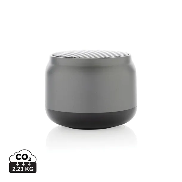 BeatBuddy recycled plastic 3W speaker - XD Collection Grey
