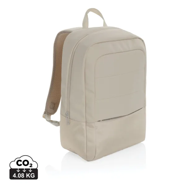  Armond AWARE™ RPET standardni ruksak za 15,6" laptop - XD Xclusive beige