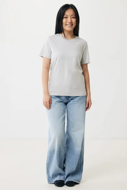 Iqoniq Brett recycled cotton t-shirt - iqoniq light heather grey