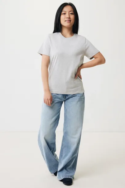 Iqoniq Brett recycled cotton t-shirt - iqoniq light heather grey