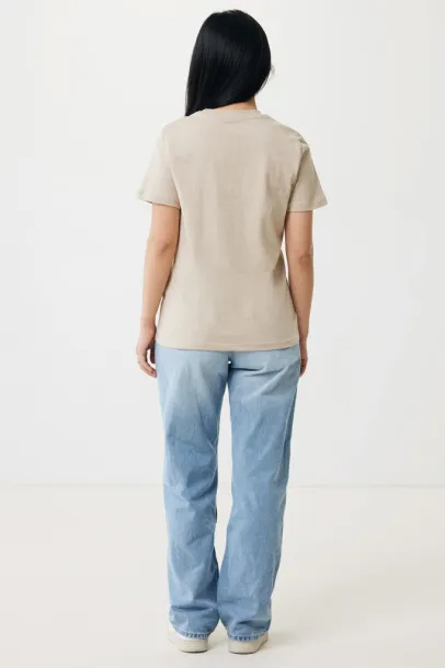 Iqoniq Brett recycled cotton t-shirt - iqoniq light heather brown