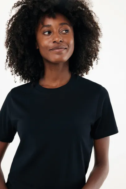 Iqoniq Brett recycled cotton t-shirt - iqoniq Black