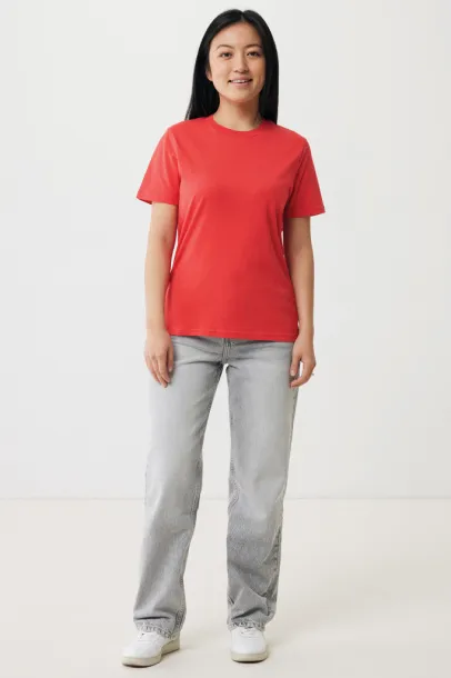 Iqoniq Brett unisex kratka majica od recikliranog pamuka - iqoniq luscious red