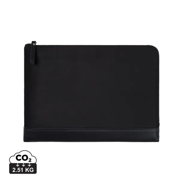 VINGA Marlow futrola za 16" laptop od RCS recikliranog poliestera - Vinga Crna