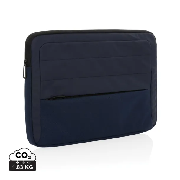  Armond AWARE™ RPET 15.6 inch laptop sleeve - XD Xclusive navy