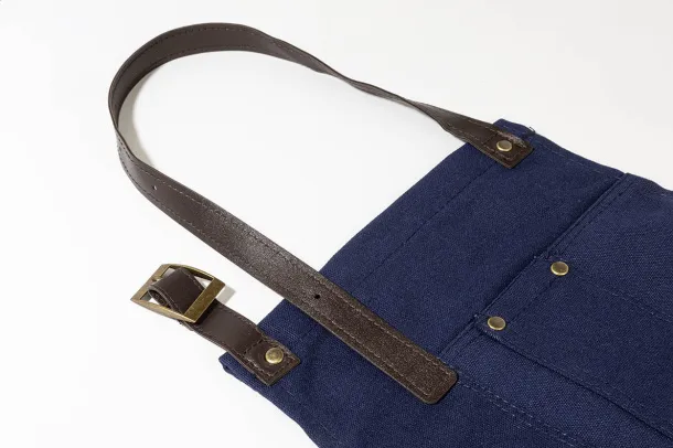 James cotton apron Dark blue