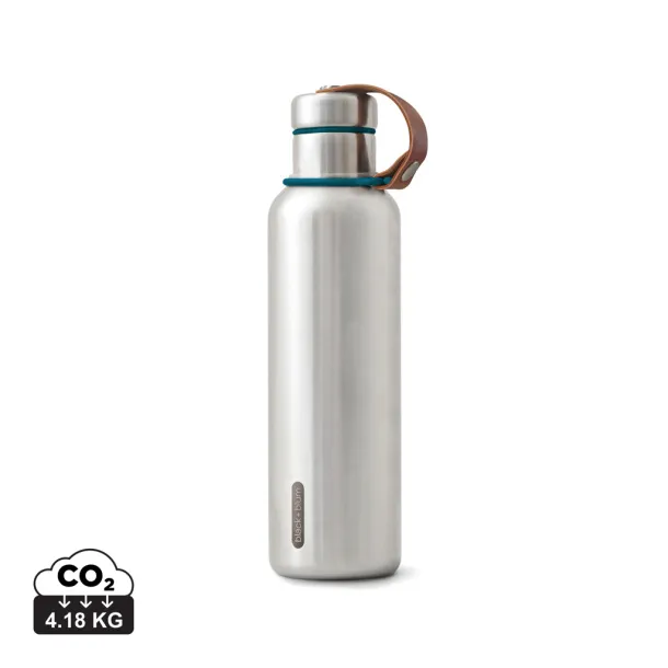 Black+Blum Insulated Water Bottle Large 750ml - Black & Blum turquoise
