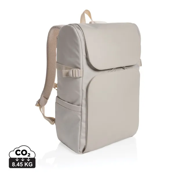  Pascal AWARE™ RPET luksuzni vikend laptop ruksak - XD Xclusive beige