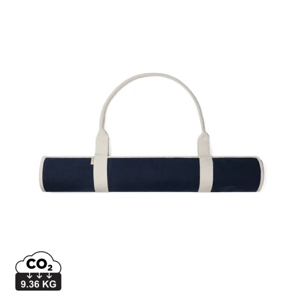  VINGA Volonne AWARE™ prostirka za plažu od recikliranog platna - Vinga blue, off white 11-0606 TPG