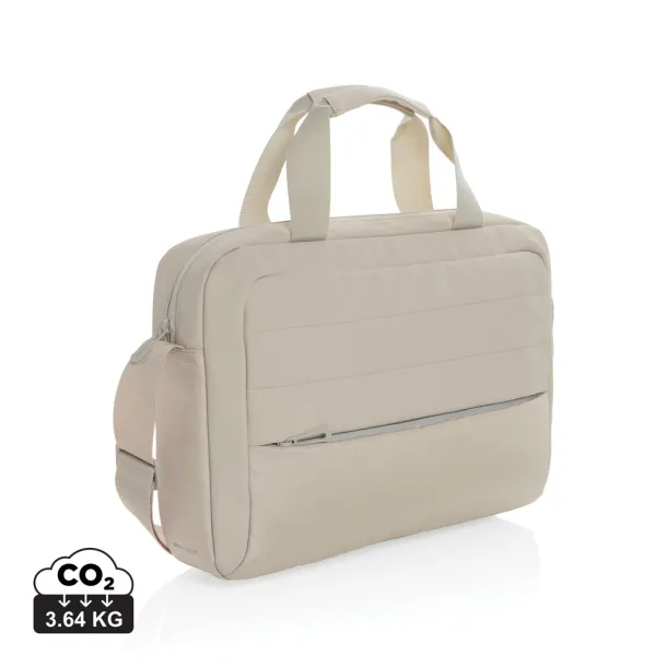  Armond AWARE™ RPET torba za 15,6" laptop - XD Xclusive beige