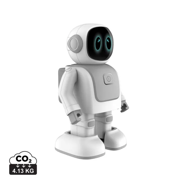 Robert the dancing robot speaker - XD Collection White Grey