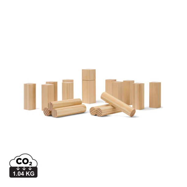 VINGA Kubb mini game - Vinga brown