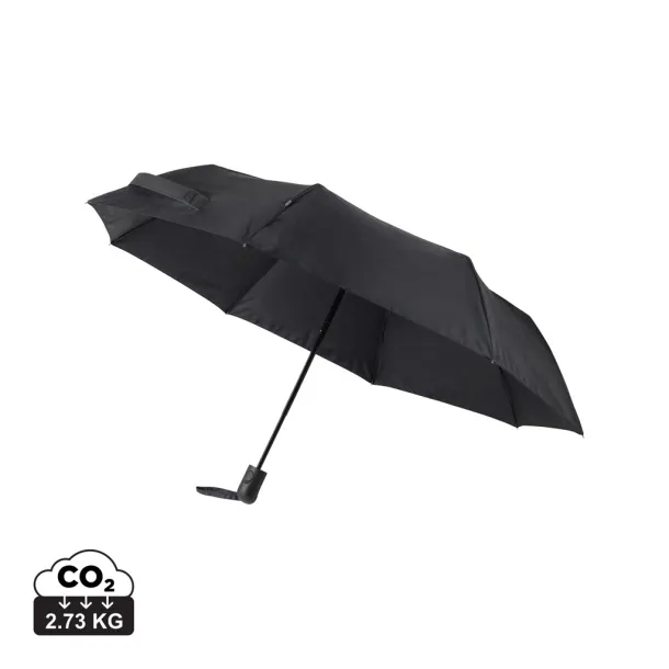 VINGA Baltimore AWARE™ RPET 21" kišobran - Vinga Crna