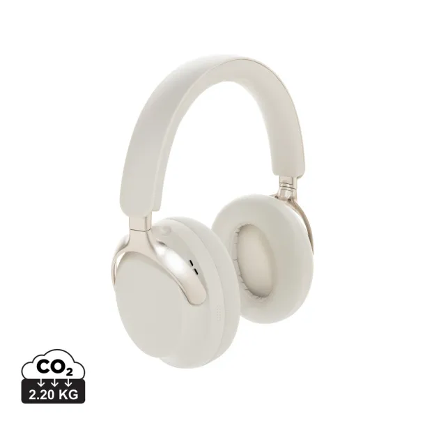 Soundpro ANC slušalice od RCS reciklirane plastike - XD Collection white