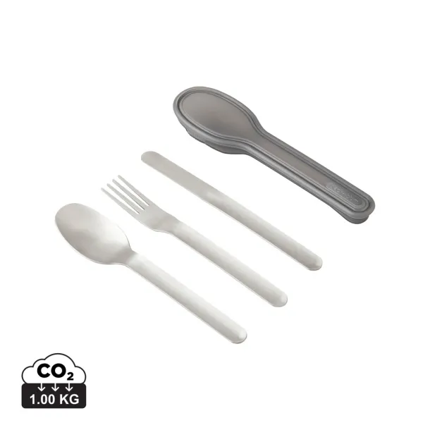 Black+Blum pribor za jelo - Black + Blum Srebrna