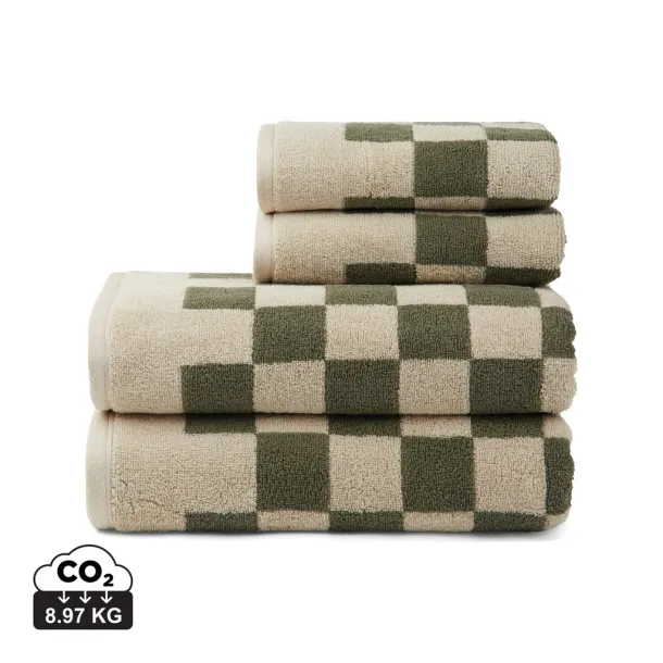 VINGA Elba ručnik od OCS organskog pamuka, set od 4 kom - 500 g/m² - Vinga 45533C 13-0401 TCX