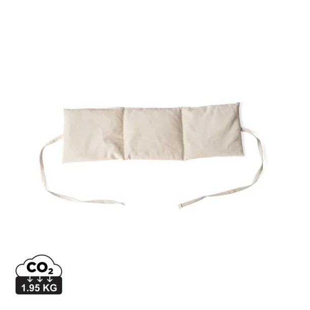 VINGA Minton RCS recycled polyester heat pillow - Vinga beige