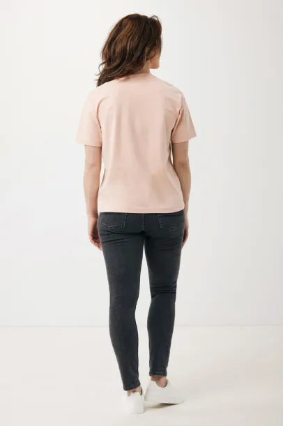 Iqoniq Teide recycled cotton t-shirt - iqoniq peach nectar